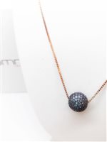 Collana Venerio Donna in Argento Zircone CO 0718V00B - CO 0718V00B